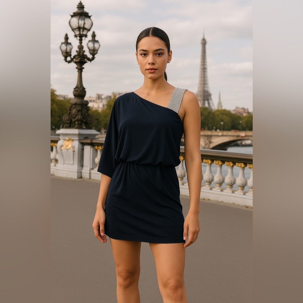 cachet bling jewel embellished strap dress Sep sale